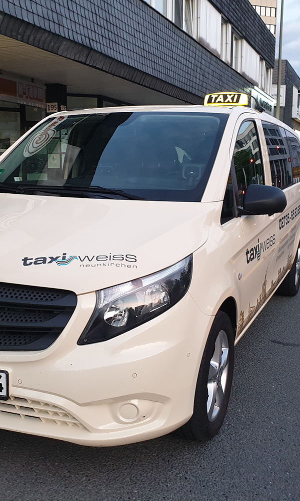 Mercedes Vito Taxi Weiss